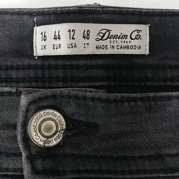 Jeggings in smokey gray wash - Picture 9 of 9